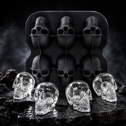 IronHollow™ Skull Ice Mold