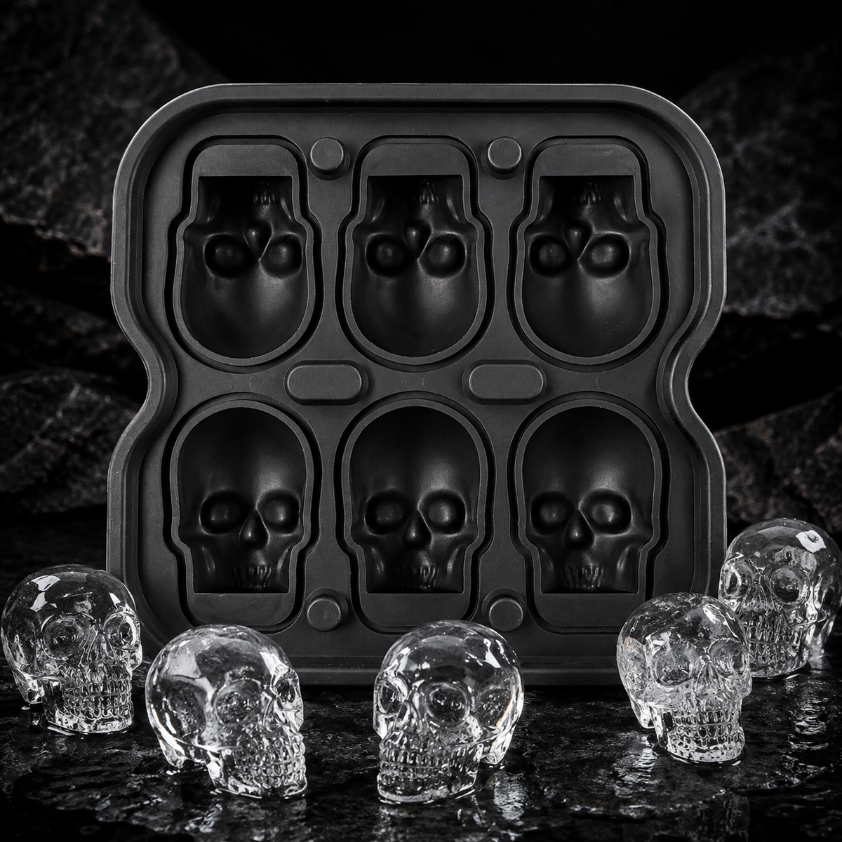 IronHollow™ Skull Ice Mold