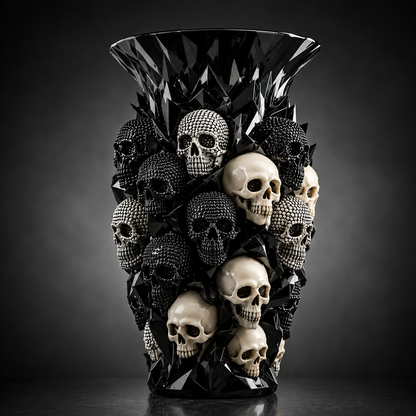 IronHollow™ Skull Vase