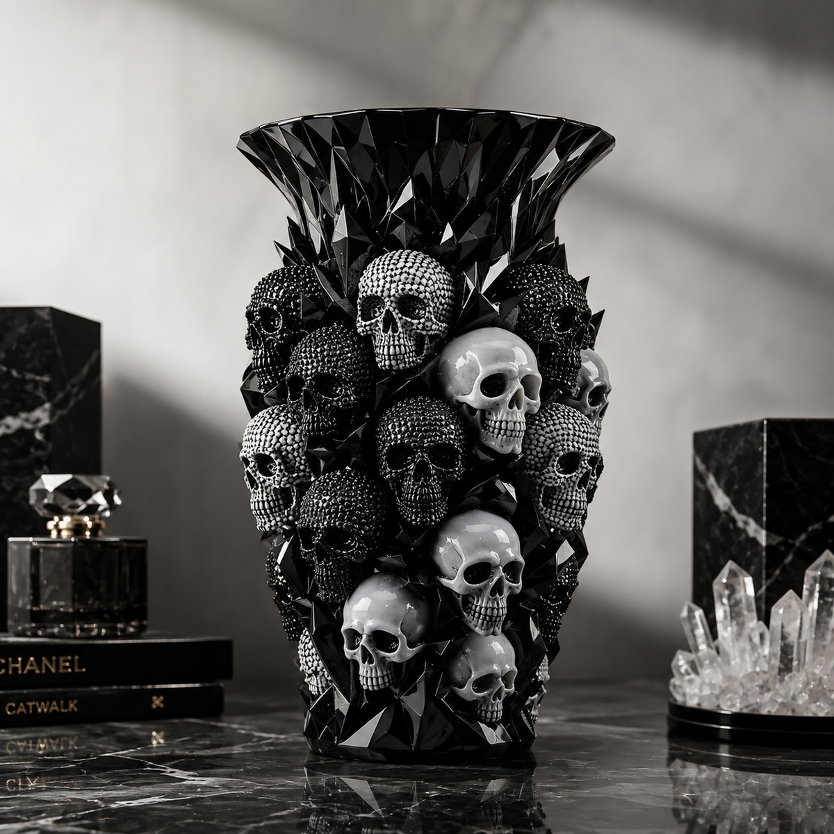 IronHollow™ Skull Vase