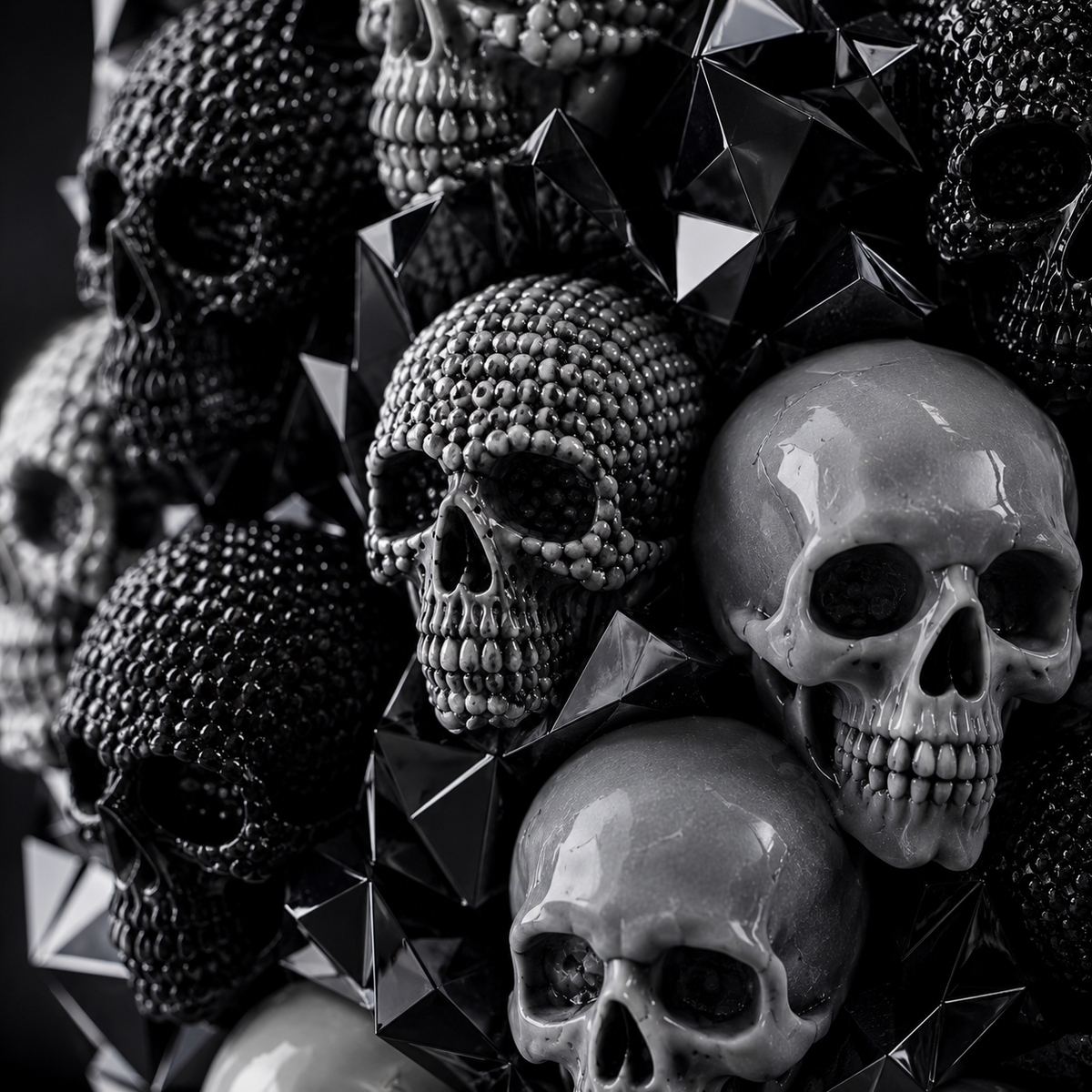 IronHollow™ Skull Vase