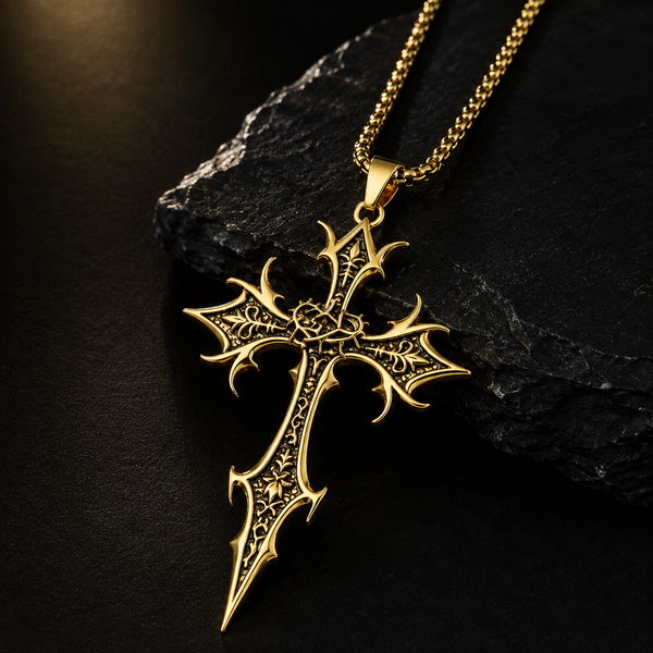 IronHollow™ Cross Necklace ( 4 Colors)