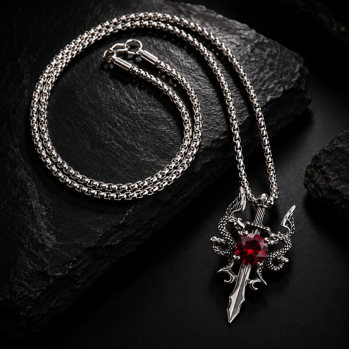 IronHollow™ Dragon Necklace