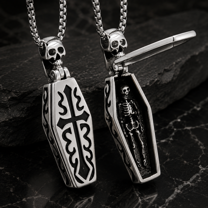 IronHollow™ Coffin Pendant