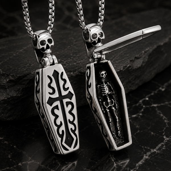 IronHollow™ Coffin Pendant
