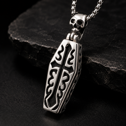 IronHollow™ Coffin Pendant
