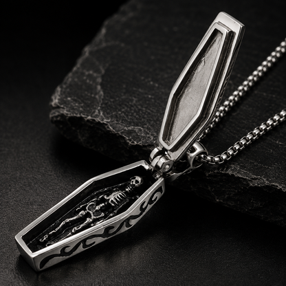 IronHollow™ Coffin Pendant