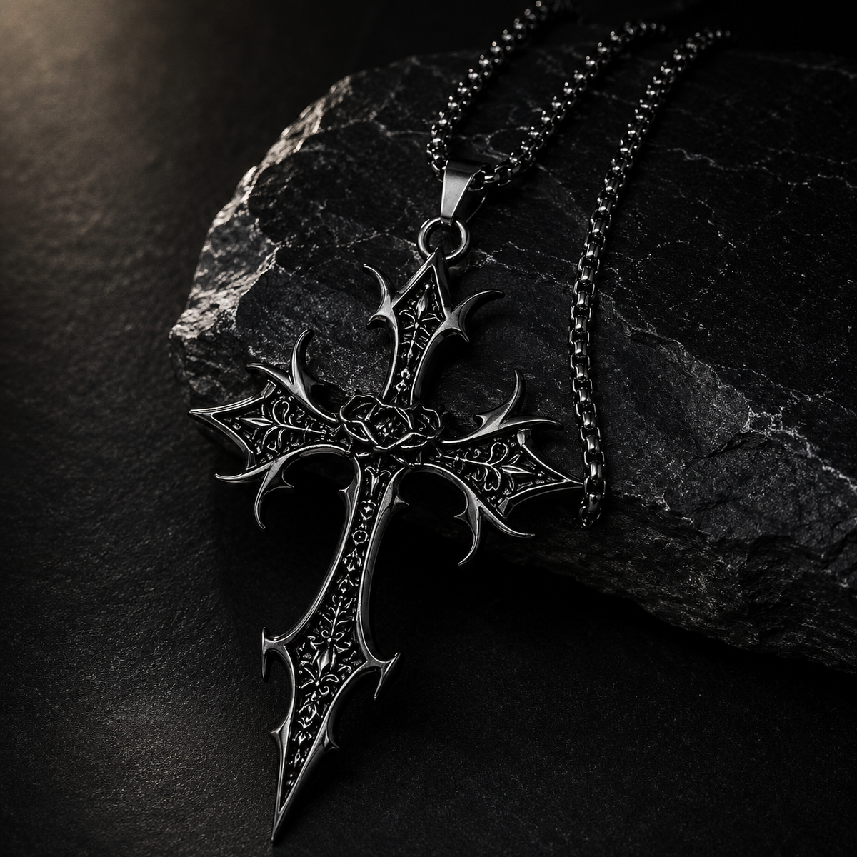 IronHollow™ Cross Necklace ( 4 Colors)